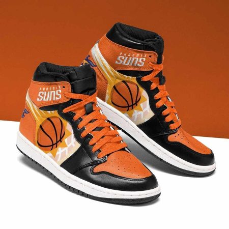 Phoenix Suns NBA AJ1 High Sneakers Shoes For Men And Women