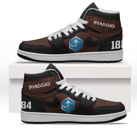 Piaggio High Sneakers Shoes For Men And Women