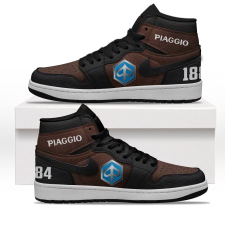 Piaggio High Sneakers Shoes For Men And Women