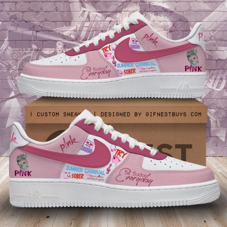 Pink Air Low-Top Sneakers Shoes For Men And Women