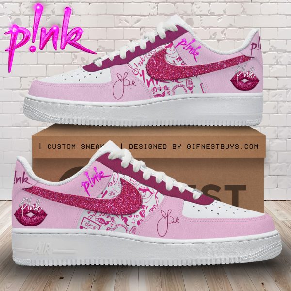 Pink Air Low-Top Sneakers Shoes For Men And Women