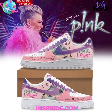 Pink Summer Carnival Air Low-Top Sneakers Shoes For Men And Women