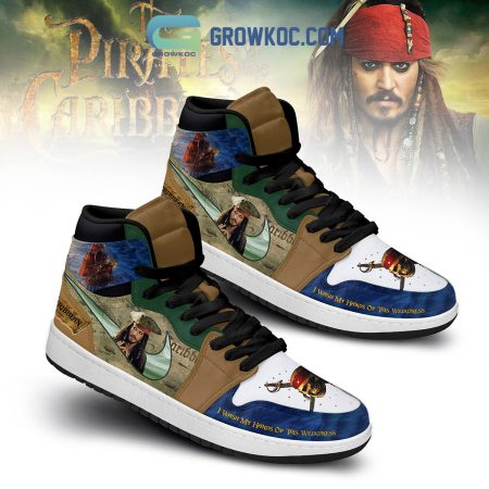 Pirates of the Caribbean AJ1 High Sneakers Shoes For Men And Women