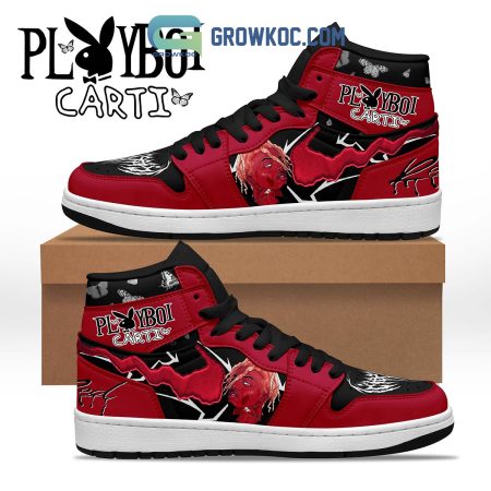 Playboi Carti Fan AJ1 High Sneakers Shoes For Men And Women