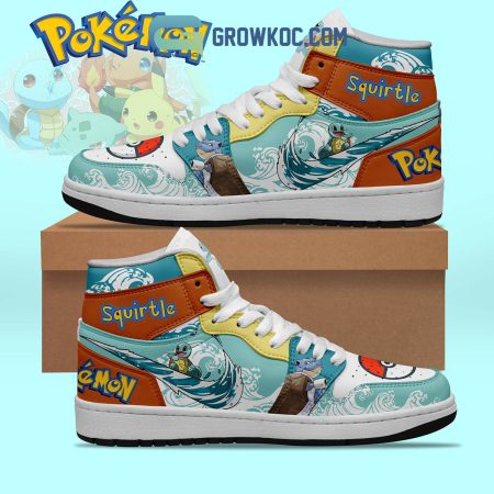 Pokemon AJ1 High Sneakers Shoes For Men And Women