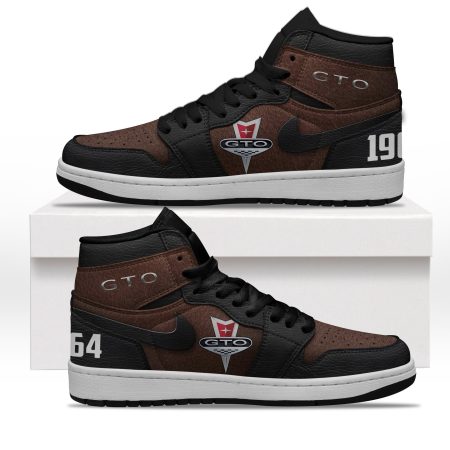 Pontiac GTO High Sneakers Shoes For Men And Women