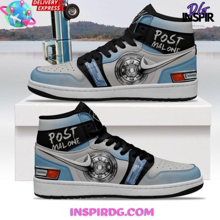 Post Malone AJ1 High Sneakers Shoes For Men And Women