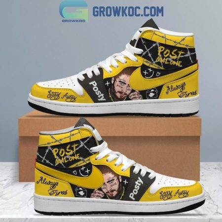 Post Malone AJ1 High Sneakers Shoes For Men And Women