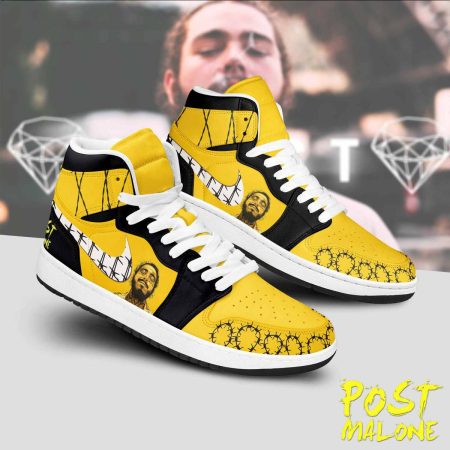 Post Malone AJ1 High Sneakers Shoes For Men And Women