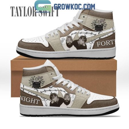 Post Malone AJ1 High Sneakers Shoes For Men And Women