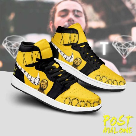 Post Malone AJ1 High Sneakers Shoes For Men And Women