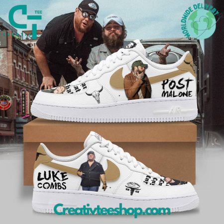 Post Malone x Luke Combs  Air Low-Top Sneakers Shoes For Men And Women