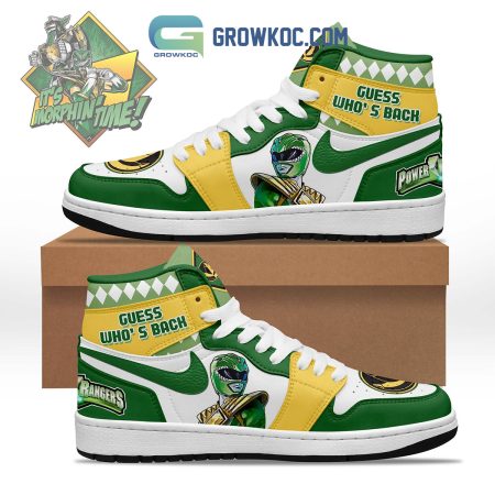 Power Rangers AJ1 High Sneakers Shoes For Men And Women