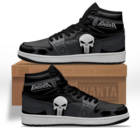 Punisher AJ1 High Sneakers Shoes For Men And Women