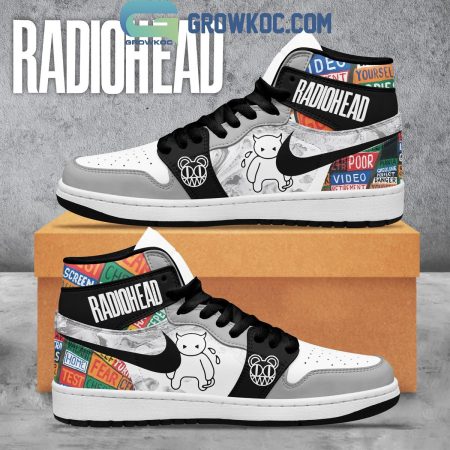 Radiohead AJ1 High Sneakers Shoes For Men And Women