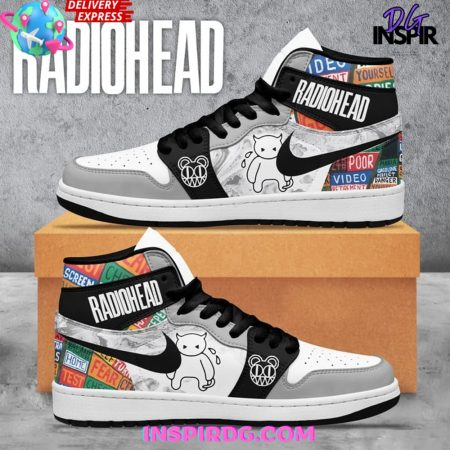 Radiohead AJ1 High Sneakers Shoes For Men And Women