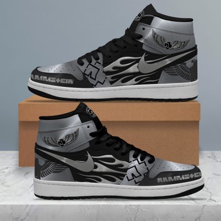 Rammstein AJ1 High Sneakers Shoes For Men And Women
