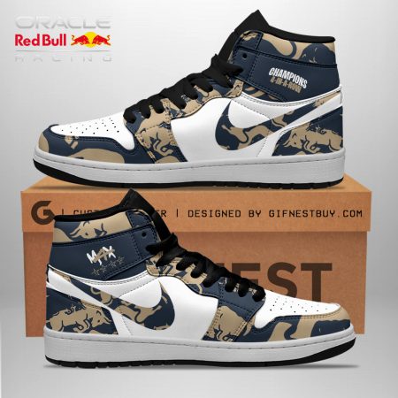 Red Bull Racing AJ1 High Sneakers Shoes For Men And Women