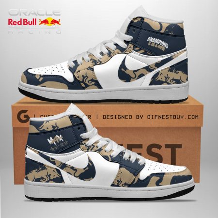 Red Bull Racing AJ1 High Sneakers Shoes For Men And Women