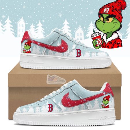 Redsox Grinchmas Air Low-Top Sneakers Shoes For Men And Women
