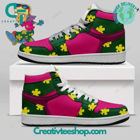 Reggie Rocket  AJ1 High Sneakers Shoes For Men And Women