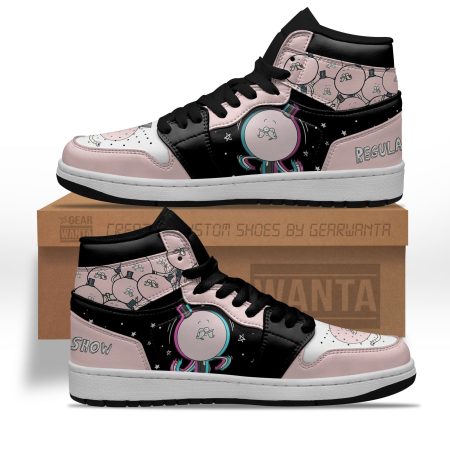 Regular Show Pops Maellard AJ1 High Sneakers Shoes For Men And Women