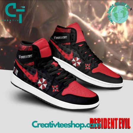 Resident Evil AJ1 High Sneakers Shoes For Men And Women