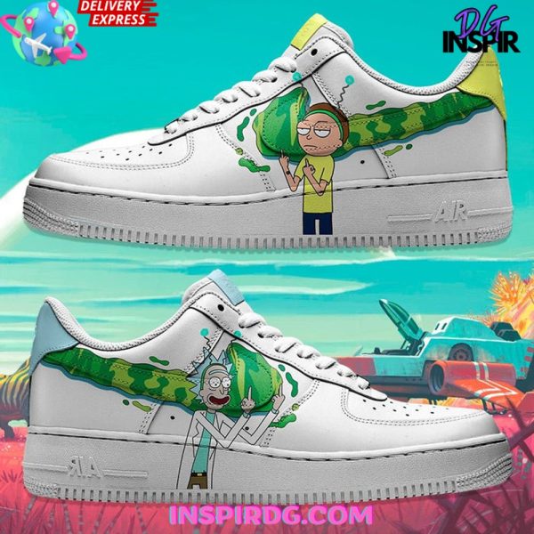 Rick and Morty Air Low-Top Sneakers Shoes For Men And Women