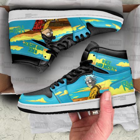 Rick and Morty AJ1 High Sneakers Shoes For Men And Women