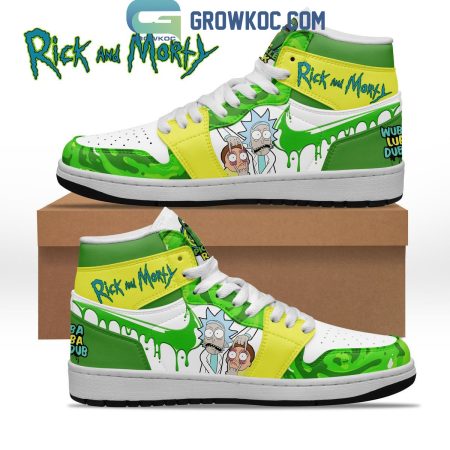 Rick and Morty AJ1 High Sneakers Shoes For Men And Women