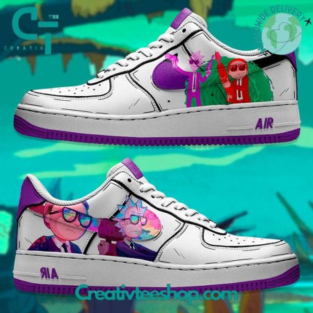 Rick n Morty Air Low-Top Sneakers Shoes For Men And Women