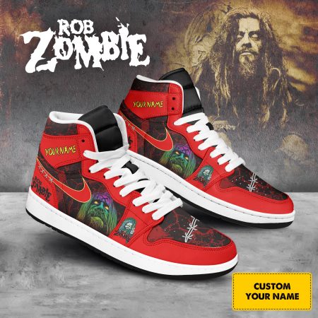 Rob Zombie AJ1 High Sneakers Shoes For Men And Women