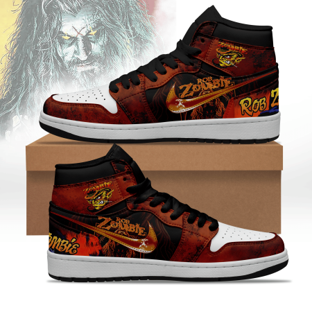 Rob Zombie AJ1 High Sneakers Shoes For Men And Women