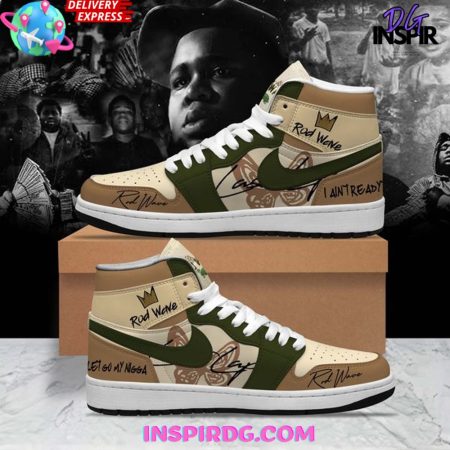 Rod Wave AJ1 High Sneakers Shoes For Men And Women