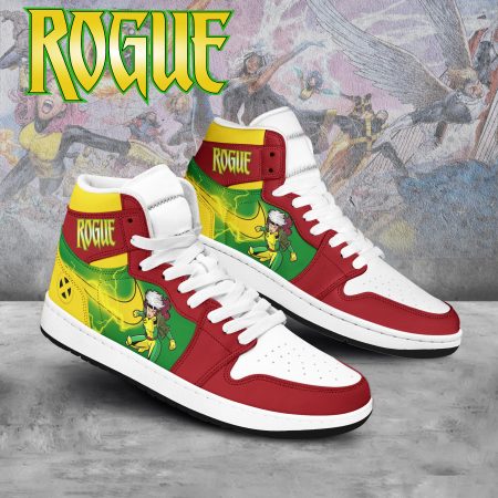 Rogue X-Men AJ1 High Sneakers Shoes For Men And Women