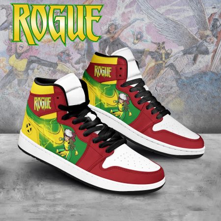Rogue X-Men AJ1 High Sneakers Shoes For Men And Women
