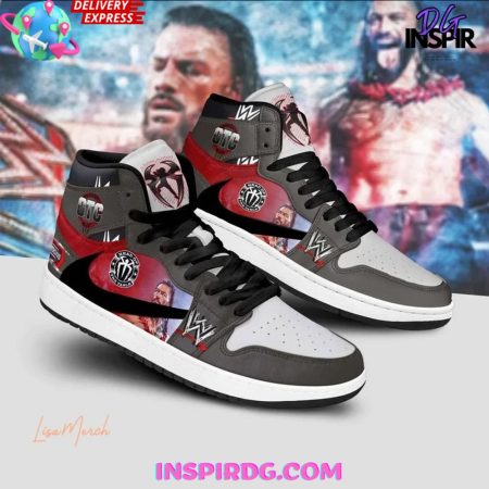 Roman Reigns AJ1 High Sneakers Shoes For Men And Women