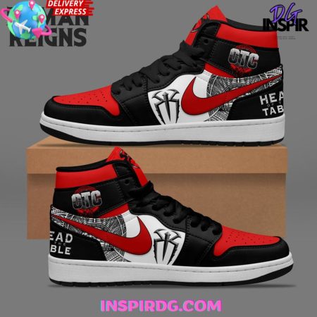 Roman Reigns AJ1 High Sneakers Shoes For Men And Women