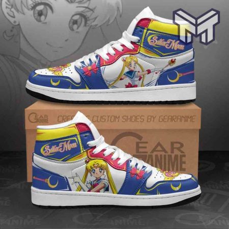 Sailor Moon AJ1 High Sneakers Shoes For Men And Women