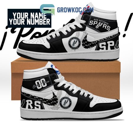 San Antonio Spurs AJ1 High Sneakers Shoes For Men And Women