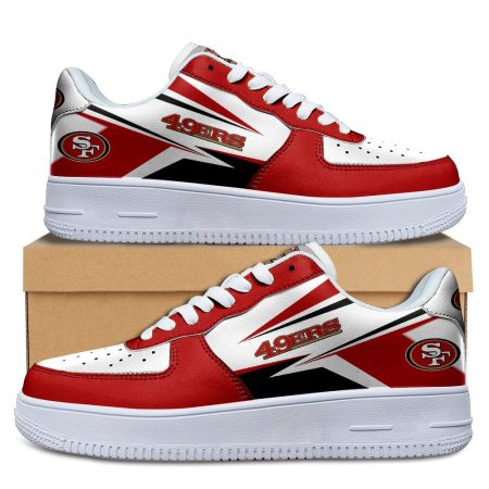 San Francisco 49ers Air Low-Top Sneakers Shoes For Men And Women