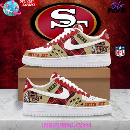 San Francisco 49ers Air Low-Top Sneakers Shoes For Men And Women