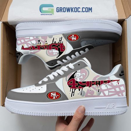 San Francisco 49ers Air Low-Top Sneakers Shoes For Men And Women