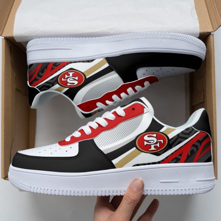 San Francisco 49ers NFL Air Low-Top Sneakers Shoes For Men And Women