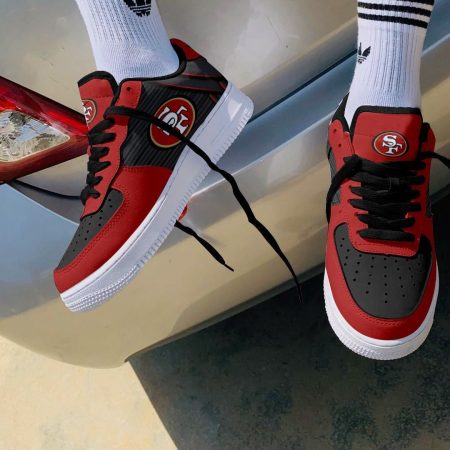 San Francisco 49ers NFL Air Low-Top Sneakers Shoes For Men And Women