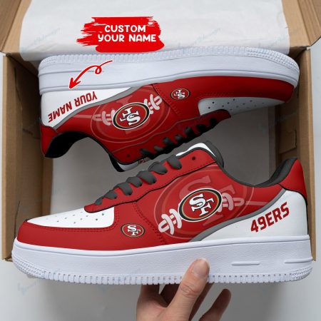 San Francisco 49ers NFL Air Low-Top Sneakers Shoes For Men And Women
