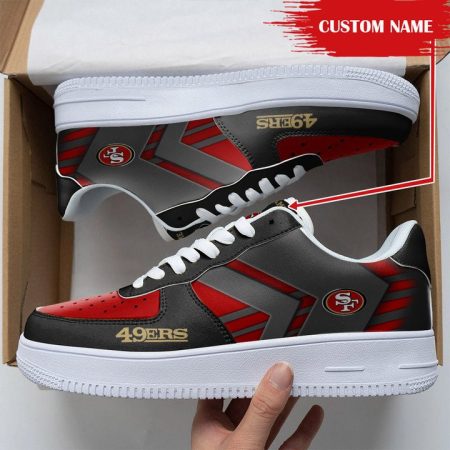 San Francisco 49ers NFL Air Low-Top Sneakers Shoes For Men And Women