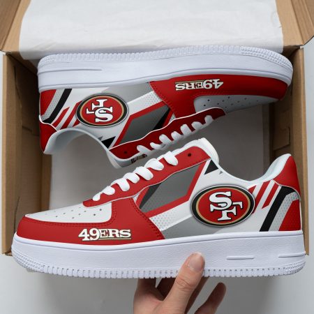 San Francisco 49ers NFL Air Low-Top Sneakers Shoes For Men And Women