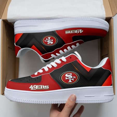 San Francisco 49ers NFL Air Low-Top Sneakers Shoes For Men And Women