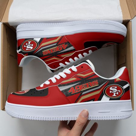 San Francisco 49ers NFL Air Low-Top Sneakers Shoes For Men And Women